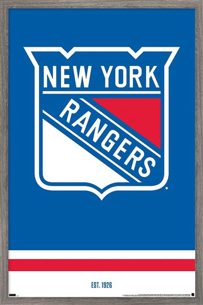 NHL New York Rangers - Logo 21 Wall Poster, 14.725 x 22.375