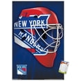 thumbnail image 1 of NHL New York Rangers - Mask 16 Wall Poster, 22.375" x 34", 1 of 5