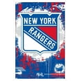 thumbnail image 1 of NHL New York Rangers - Maximalist Logo 23 Wall Poster, 22.375" x 34" Framed, 1 of 5
