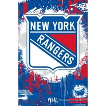 NHL New York Rangers - Maximalist Logo 23 Wall Poster, 22.375" x 34"