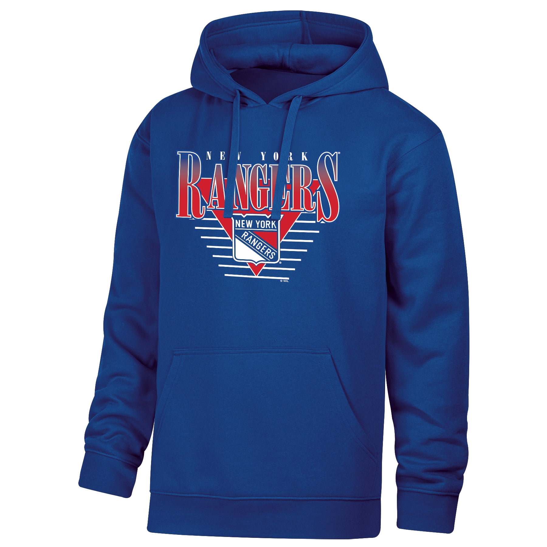 NHL New York Rangers Men's Team Color 90's Fleece Hood