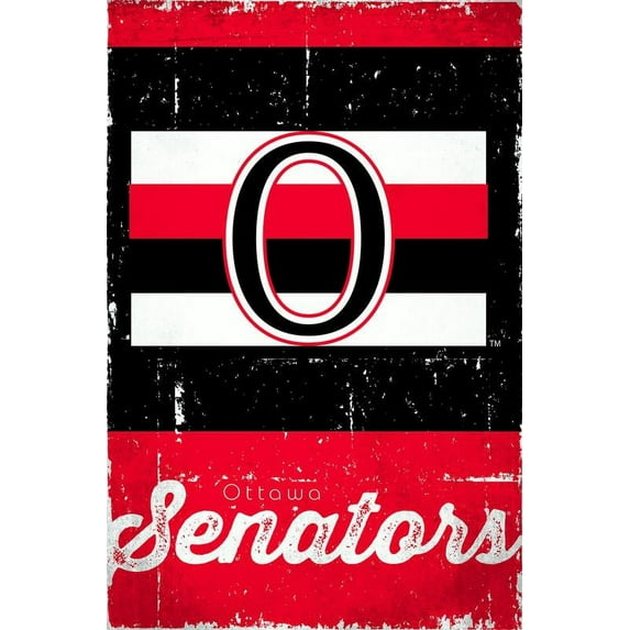 NHL Ottawa Senators - Retro Logo 13 Wall Poster, 22.375" x 34"