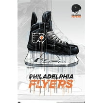 NHL Philadelphia Flyers - Drip Skate 21 Wall Poster, 22.375" x 34"