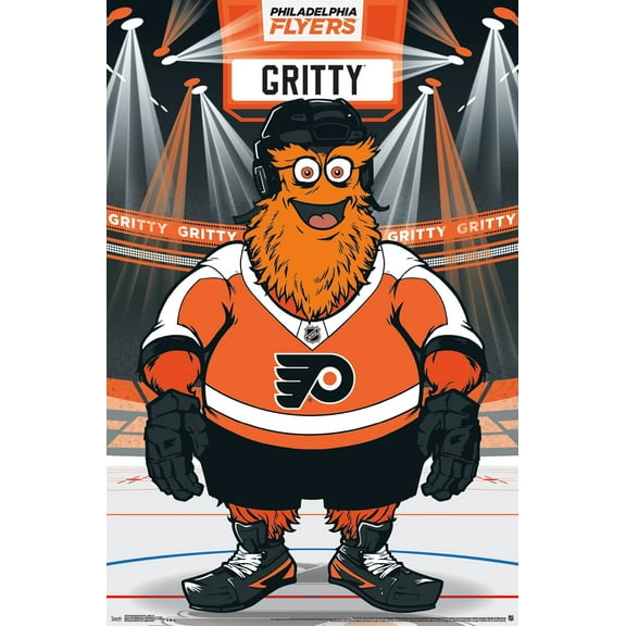 NHL Philadelphia Flyers - Gritty 19 Wall Poster, 22.375" x 34"