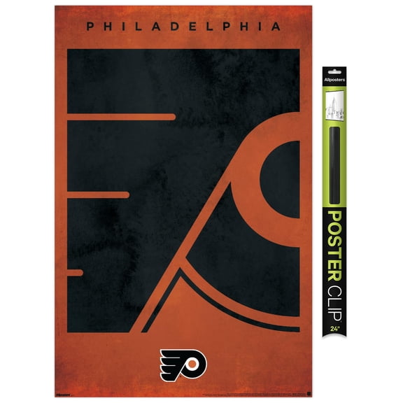 NHL Philadelphia Flyers - Logo 25 Wall Poster, 22.375" x 34"