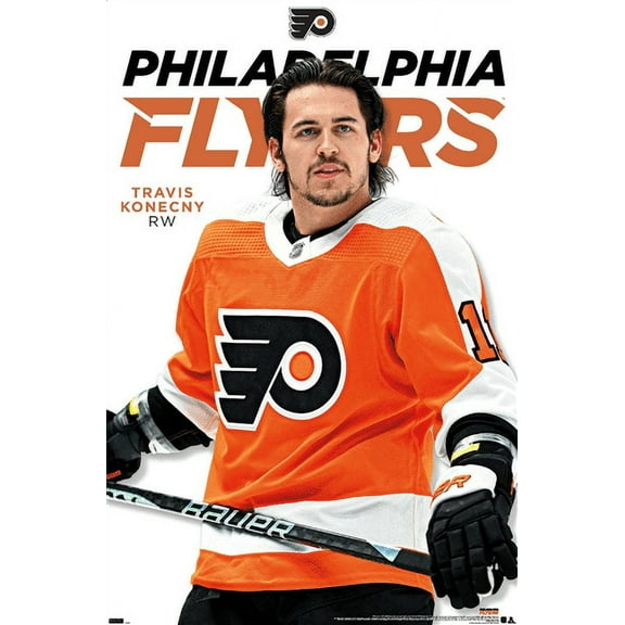 NHL Philadelphia Flyers - Travis Konecny Feature Series 23 Wall Poster, 22.375" x 34"