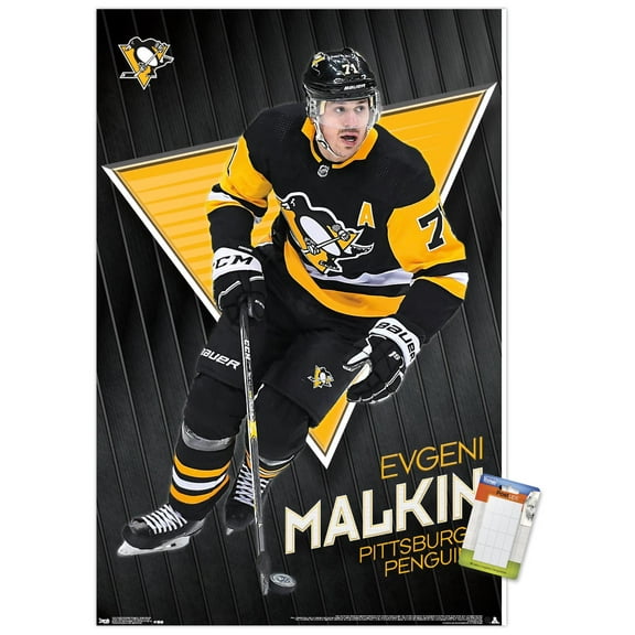 NHL Pittsburgh Penguins - Evgeni Malkin 19 Wall Poster, 22.375" x 34"