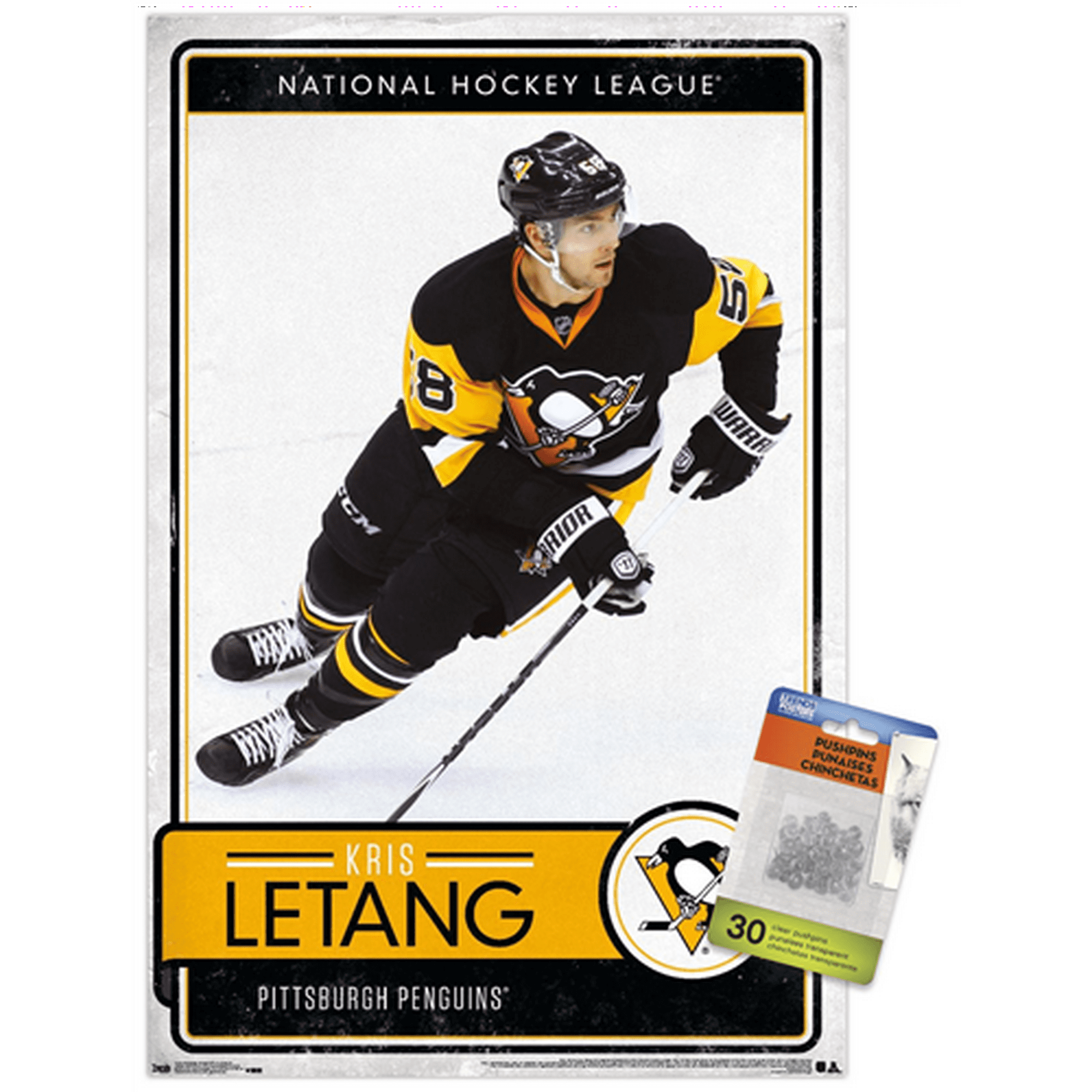 NHL Kris Letang Pittsburgh Penguins Jersey