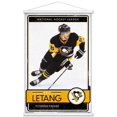 thumbnail image 1 of NHL Pittsburgh Penguins - Kris Letang 16 Wall Poster with Wooden Magnetic Frame, 22.375" x 34", 1 of 3