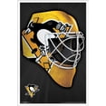 thumbnail image 1 of NHL Pittsburgh Penguins - Mask 16 Wall Poster, 22.375" x 34", Framed, 1 of 2