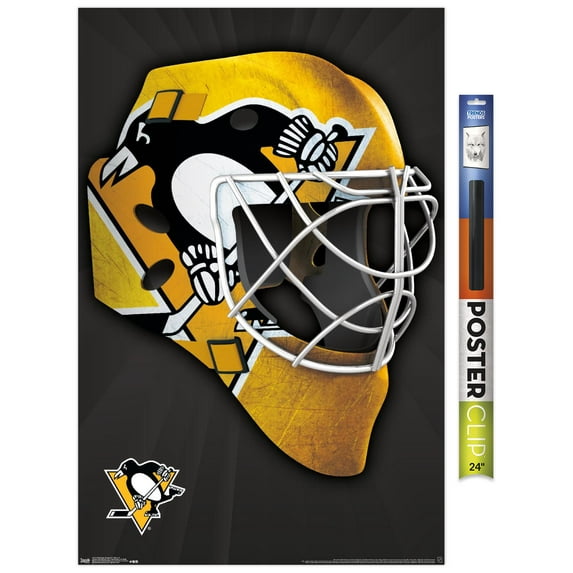 NHL Pittsburgh Penguins - Mask 16 Wall Poster, 22.375" x 34"