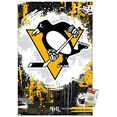 thumbnail image 1 of NHL Pittsburgh Penguins - Maximalist Logo 23 Wall Poster with Push Pins, 22.375" x 34", 1 of 5