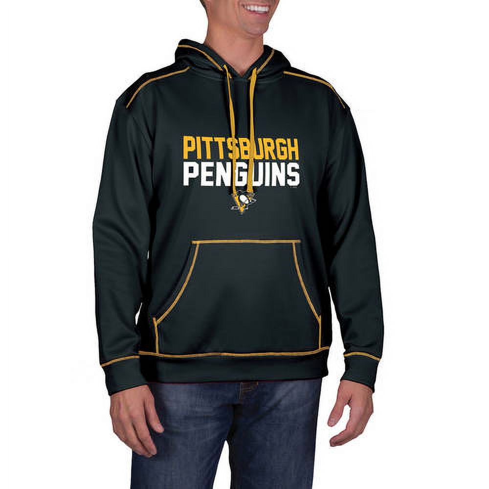 NHL Pittsburgh Penguins Men's Classic-Fit Long Sleeve Pullover Impact Hoodie - image 1 of 3