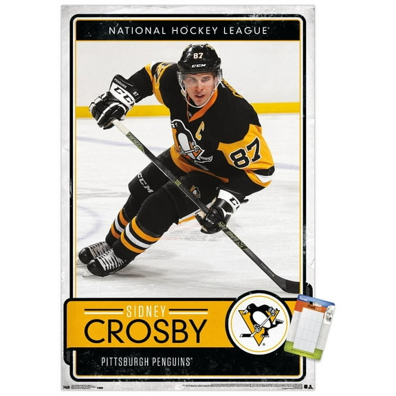 NHL Pittsburgh Penguins - Sidney Crosby 16 Wall Poster, 14.725" x 22.375"