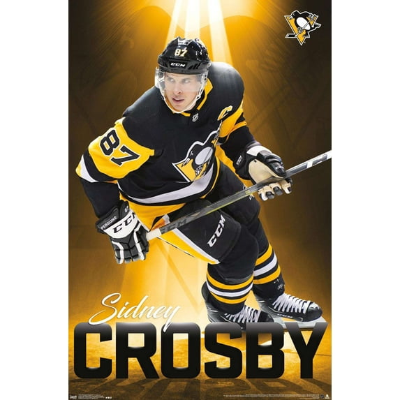 NHL Pittsburgh Penguins - Sidney Crosby 18 Wall Poster, 14.725" x 22.375"