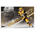 thumbnail image 1 of NHL Pittsburgh Penguins - Sidney Crosby 21 Wall Poster, 22.375" x 34", Framed, 1 of 3