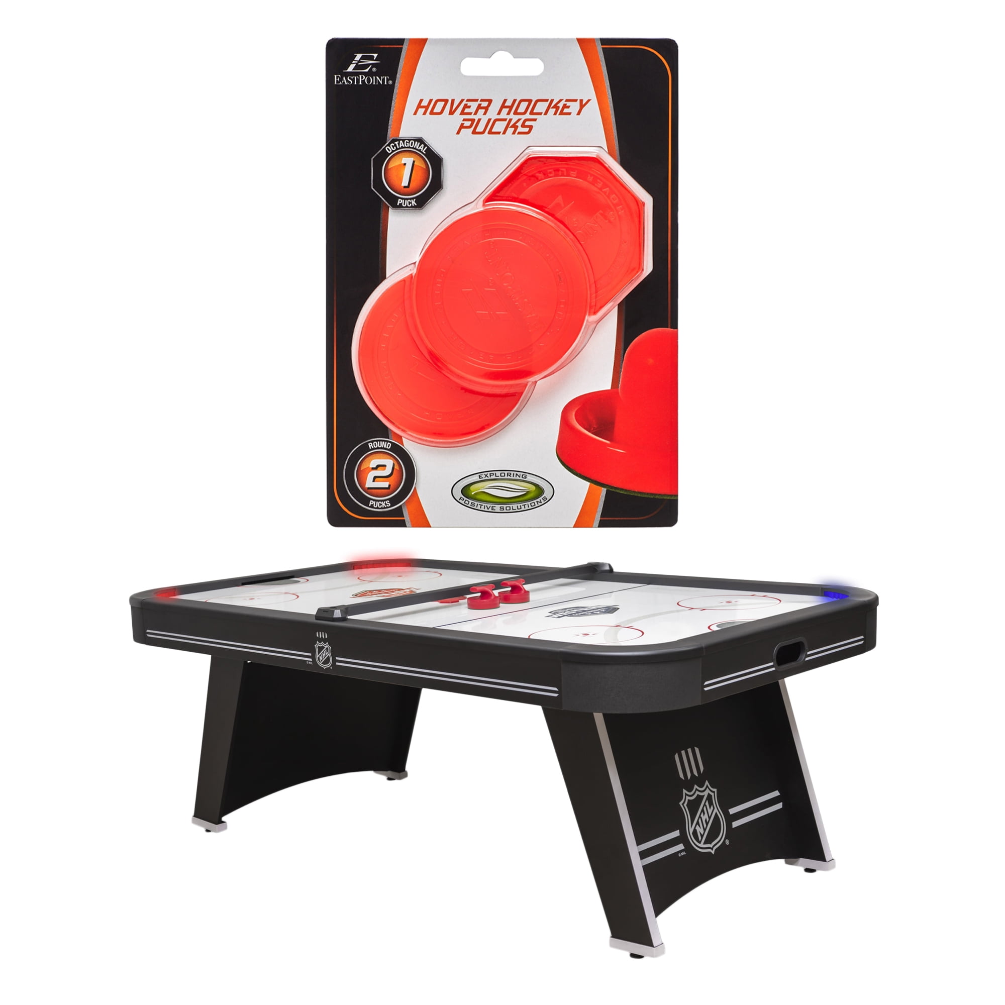 NHL Power Play Pro 84" Indoor Air Hockey Table with EastPoint Sports