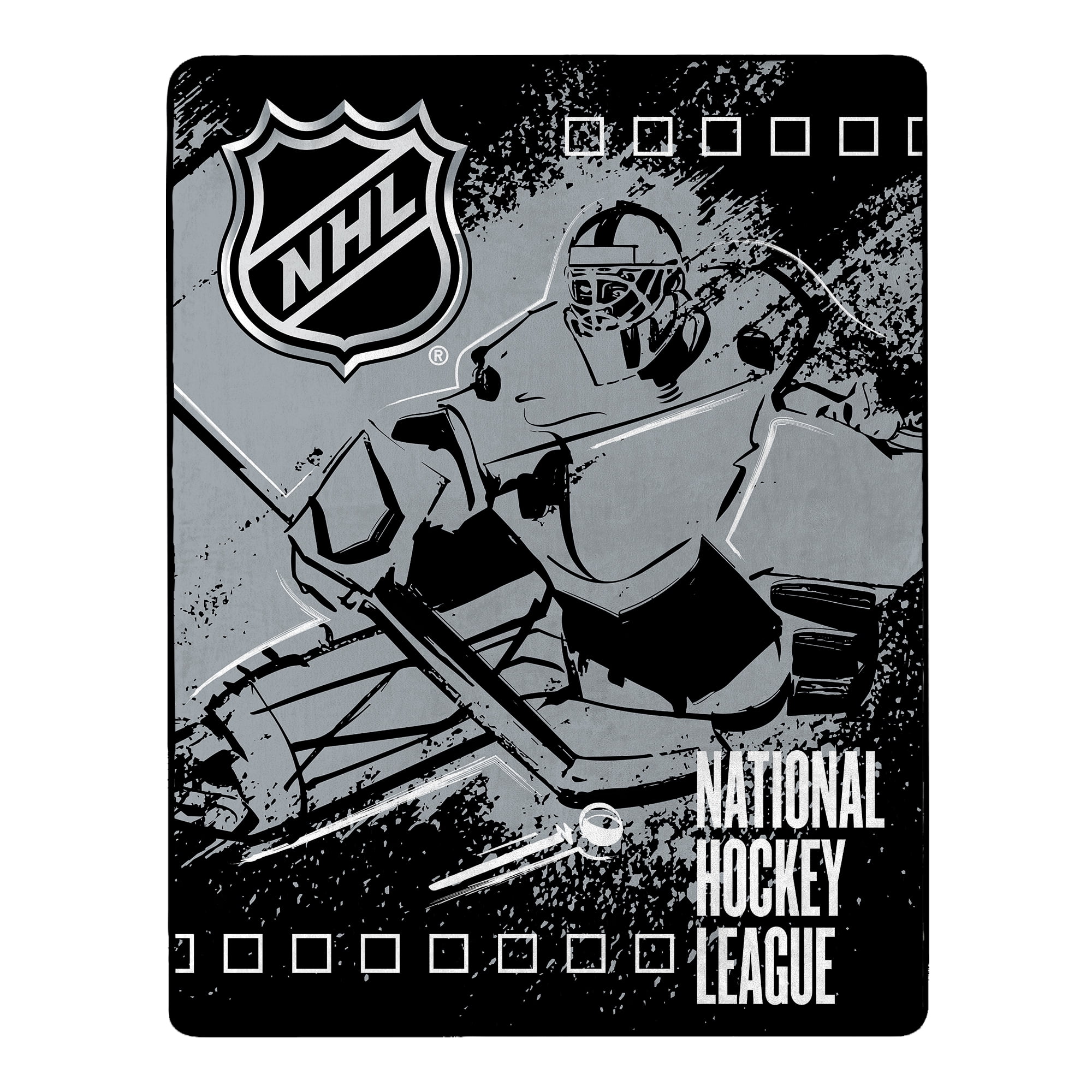 NHL Puck Stop Silk Touch Throw 46x60