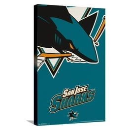 NHL San Jose Sharks Logo 14 Wall Poster, x