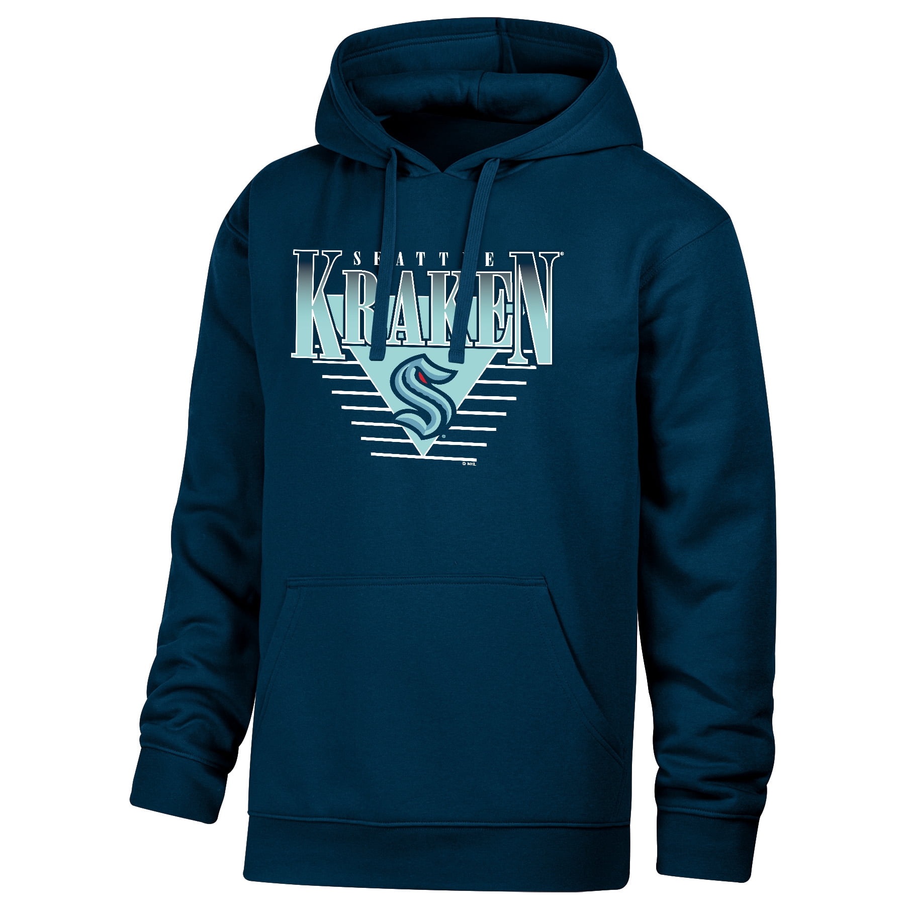 NHL Seattle Kraken Men's Team Color 90's Fleece Hood