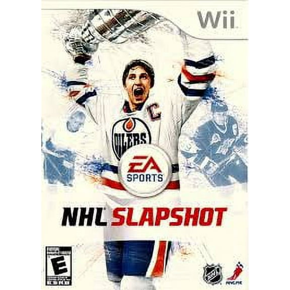 Restored NHL Slapshot, by Nintendo, for Physical/Nintendo Wii, Sports Game, Simulation, Parental Controls, 4 Offline Players