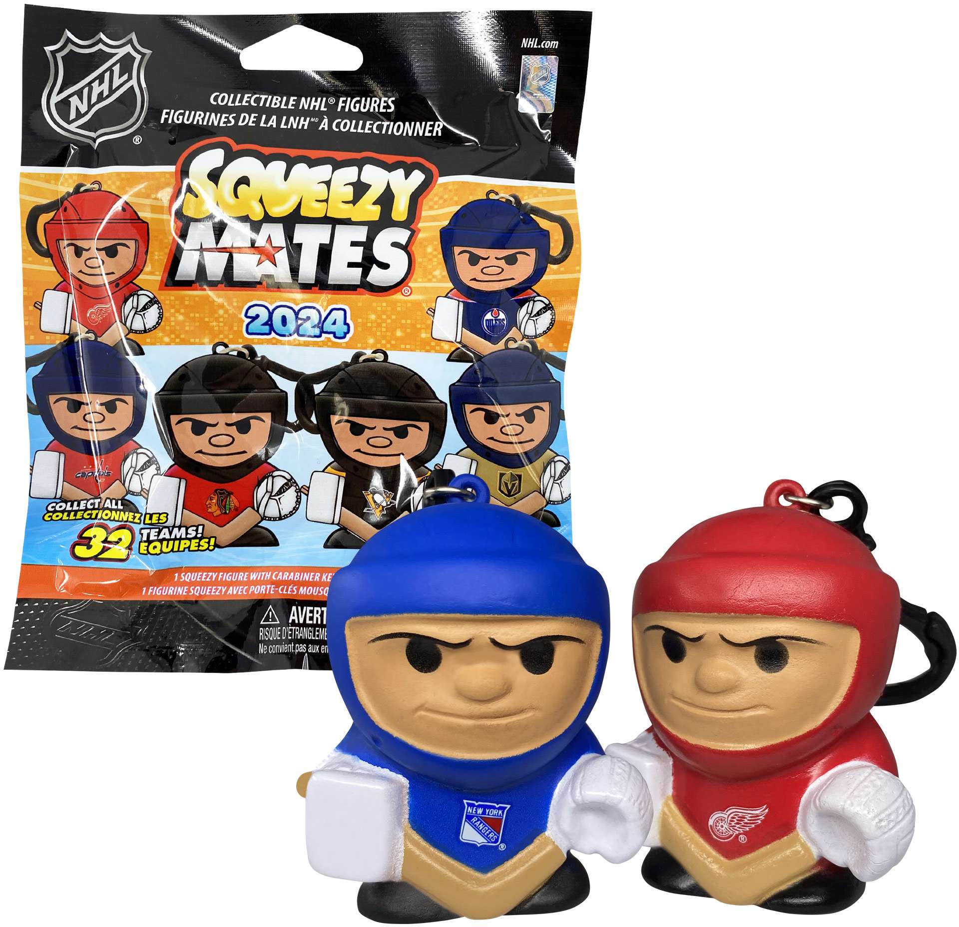 NHL Squeezy Mates 2024 Hockey Mystery Pack