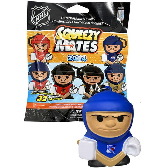 NHL Squeezy Mates 2024 Hockey Mystery Pack