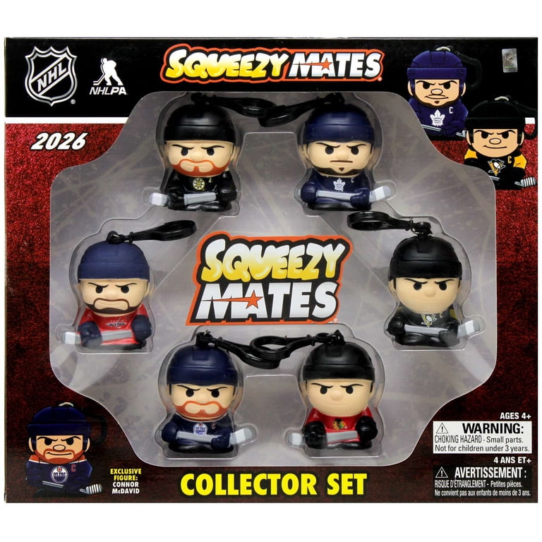 NHL Squeezy Mates 2026 Hockey Collector Set - Walmart.com