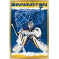 thumbnail image 1 of NHL St. Louis Blues - Jordan Binnington 19 Wall Poster, 14.725" x 22.375", Framed, 1 of 6
