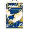 thumbnail image 1 of NHL St. Louis Blues - Maximalist Logo 23 Wall Poster with Magnetic Frame, 22.375" x 34", 1 of 5
