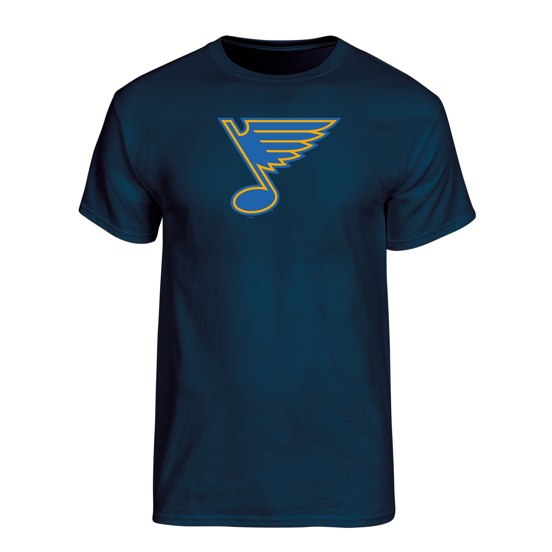 NHL St. Louis Blues Men's Team Color Primary Logo Short Sleeve T-Shirt