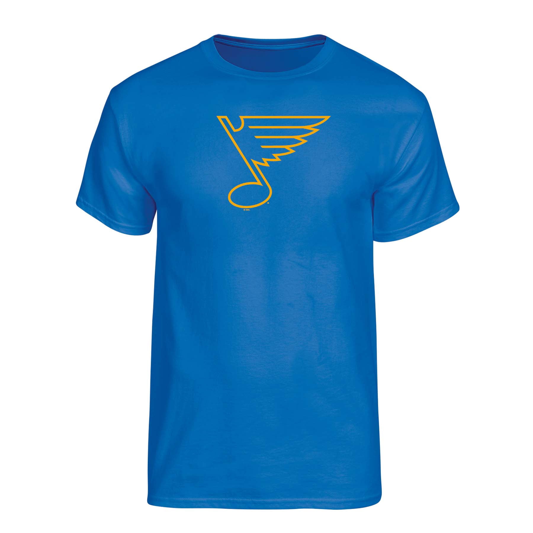 NHL St. Louis Blues Men's Team Color Primary Logo Short Sleeve T-Shirt