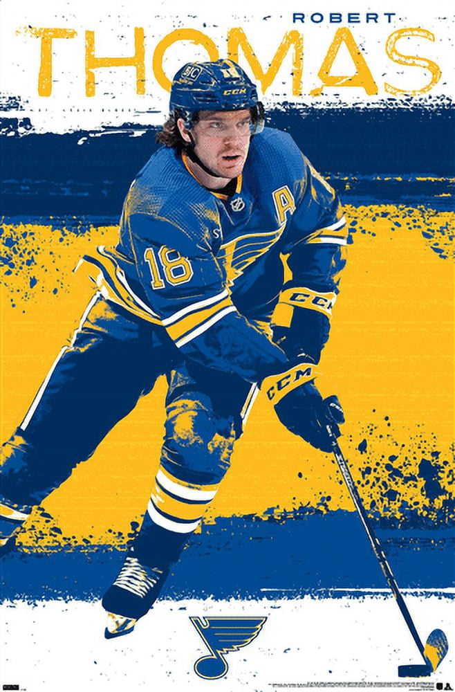 NHL St. Louis Blues - Robert Thomas 23 Wall Poster, 14.725" x 22.375"