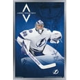 thumbnail image 1 of NHL Tampa Bay Lightning - Andrei Vasilevskiy 19 Wall Poster, 14.725" x 22.375" Framed, 1 of 6