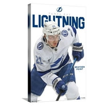 NHL Tampa Bay Lightning - Brayden Point Feature Series 23 Canvas Wall Poster, 14.725" x 22.375"