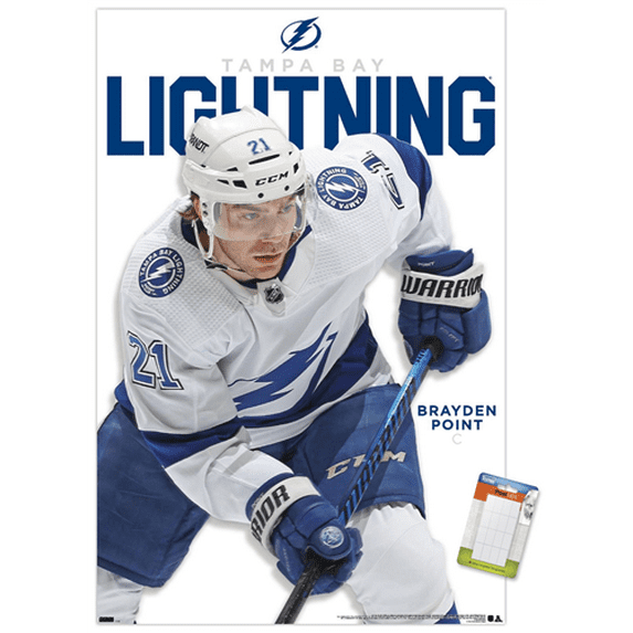 NHL Tampa Bay Lightning - Brayden Point Feature Series 23 Wall Poster, 22.375" x 34"