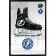thumbnail image 1 of NHL Tampa Bay Lightning - Drip Skate 21 Wall Poster, 14.725" x 22.375", Framed, 1 of 3