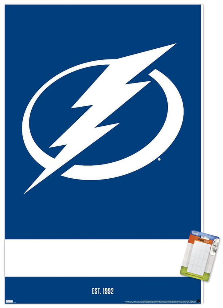 NHL Tampa Bay Lightning - Logo 21 Wall Poster, 22.375" x 34"