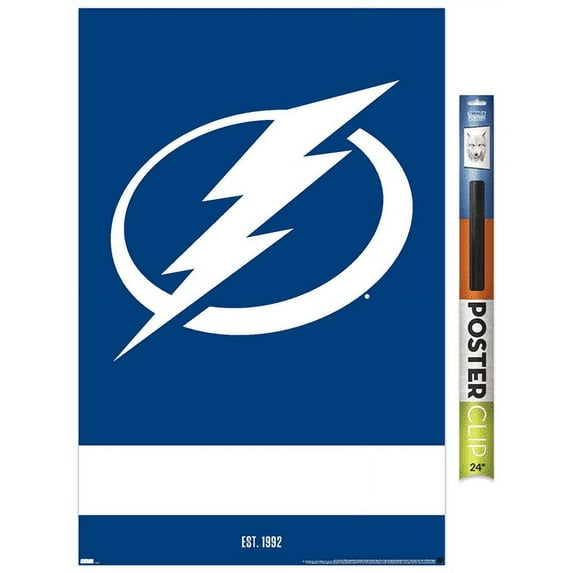 NHL Tampa Bay Lightning - Logo 21 Wall Poster, 22.375" x 34"