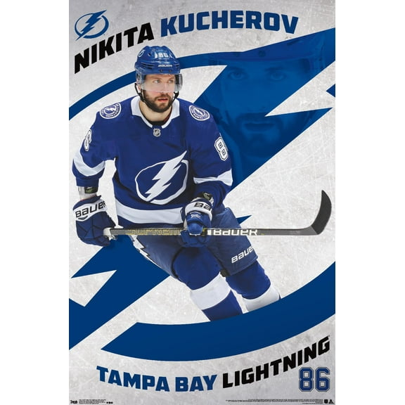 NHL Tampa Bay Lightning - Nikita Kucherov 19 Wall Poster, 22.375" x 34"