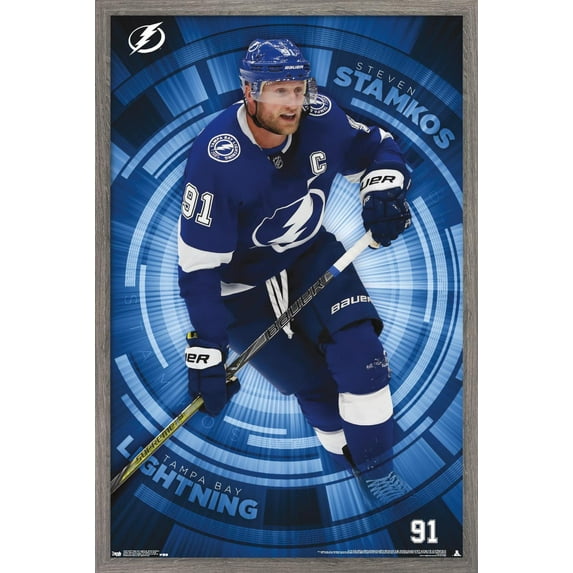 NHL Tampa Bay Lightning - Steven Stamkos 19 Wall Poster, 22.375" x 34" Framed