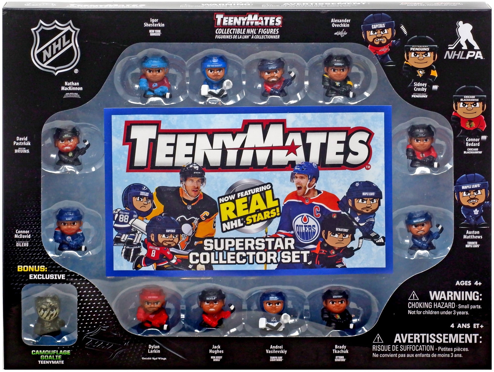 NHL TeenyMates 2024 Hockey Superstar Collector Set - Sports