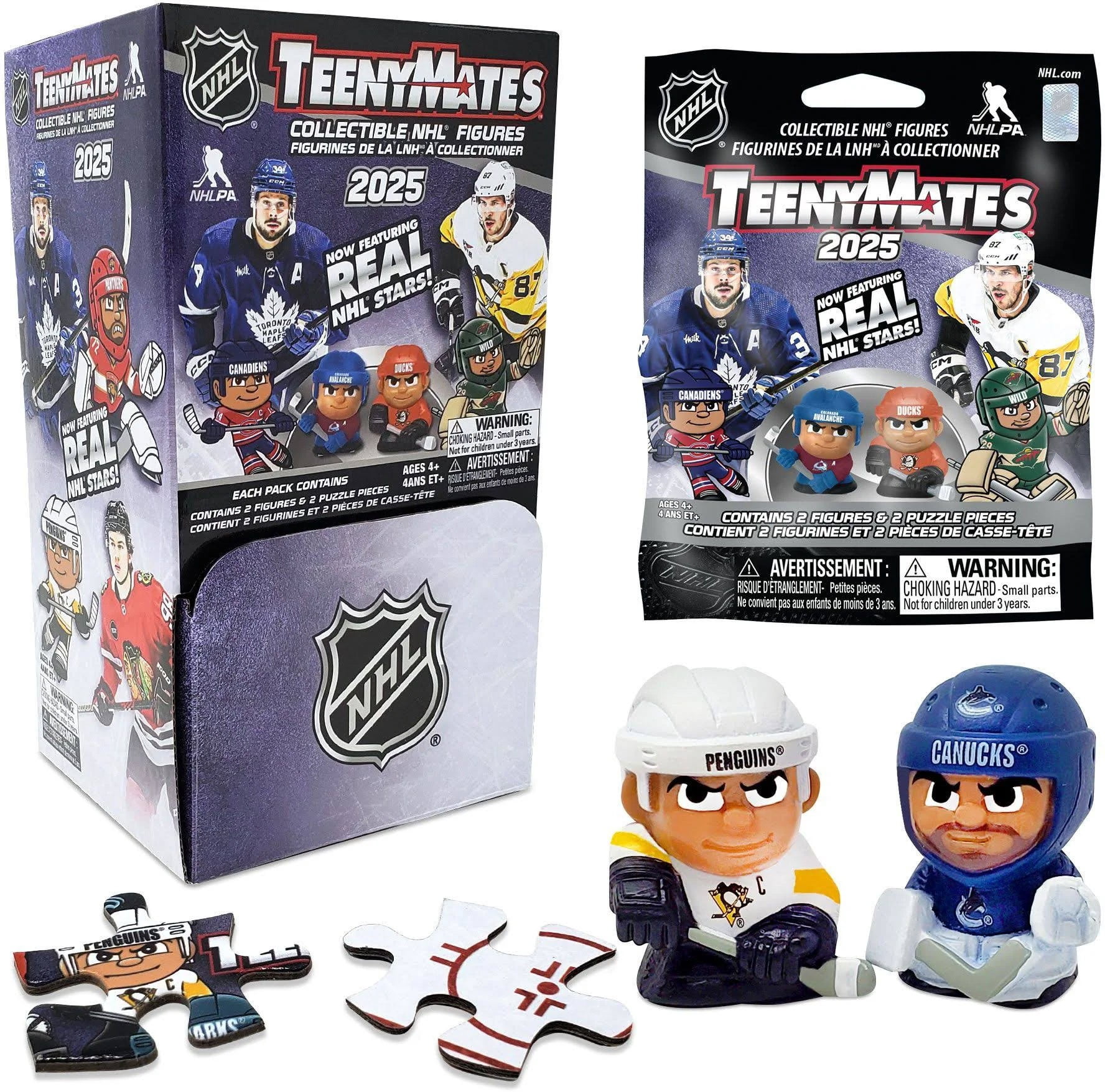 NHL TeenyMates 2025 Hockey Mystery Box (32 Packs) - Walmart.com