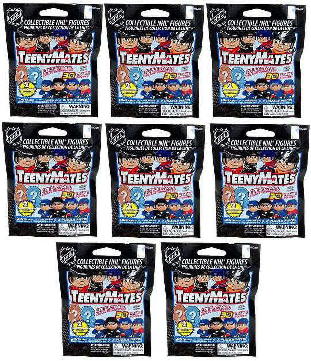NHL TeenyMates Hockey Series 1 LOT of 8 Mystery Packs