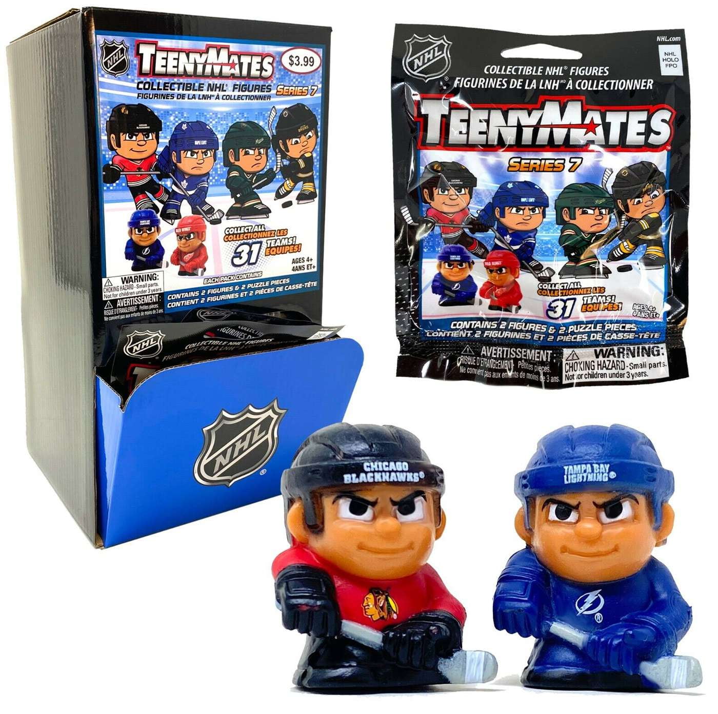 NHL TeenyMates Hockey Series 7 Mystery Box (32 Packs) - Walmart.com