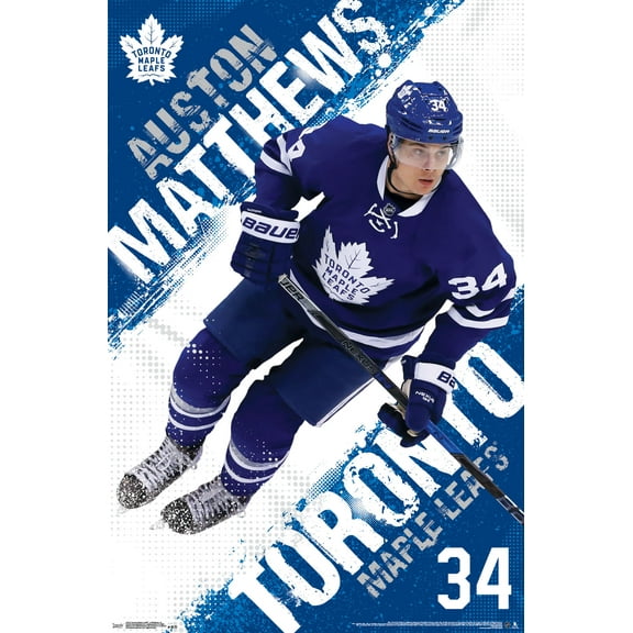 NHL Toronto Maple Leafs - Austin Matthews 16 Wall Poster, 22.375" x 34"