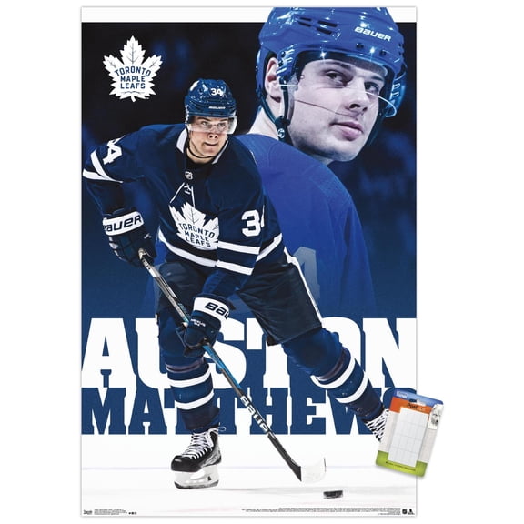 NHL Toronto Maple Leafs - Austin Matthews 17 Wall Poster, 22.375" x 34"