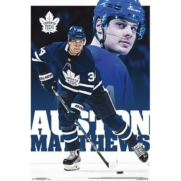 NHL Toronto Maple Leafs - Austin Matthews 17 Wall Poster, 22.375" x 34"