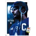 thumbnail image 1 of NHL Toronto Maple Leafs - Auston Matthews 24 Wall Poster with Pushpins, 22.375" x 34", 1 of 4