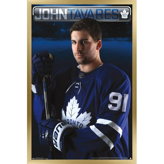 NHL Toronto Maple Leafs - John Tavares 18 Wall Poster, 14.725" x 22.375", Framed
